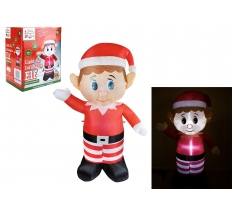 Light Up Inflatable Elf 180cm