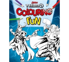 Marvel Avengers Thor Colouring Fun