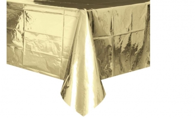 Gold Foil Tablecover 54"X108"