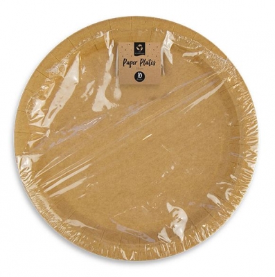 Biodegradable Paper Plates 10 Pack