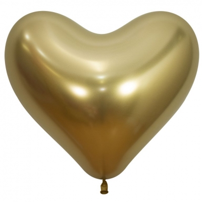 Reflex 14" Heart Gold 50 Pack