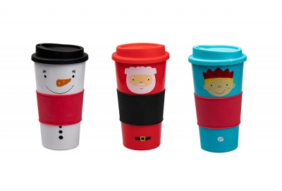 Christmas Character Cute Travel Cup