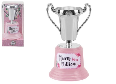 13cm Mum In A Million Plastic Trophy