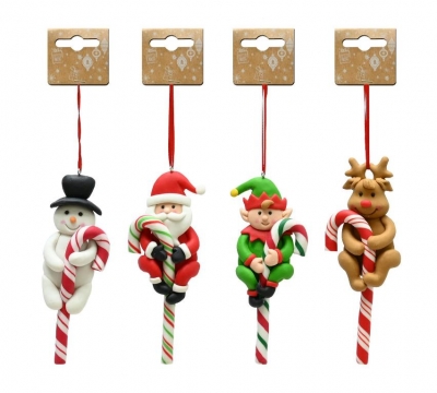 Hanging Deco Gingerbread ( Assorted Designs )