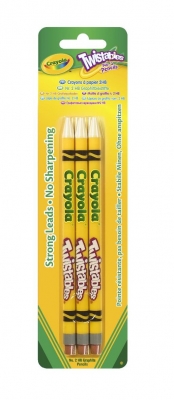 CRAYOLA 3 TWISTABLES GRAPHITE PENCILS