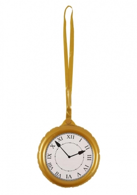 Inflatable Jumbo Clock With Necklace 24.5cm