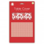 Christmas Party Generic Table Cover 120 x 180cm