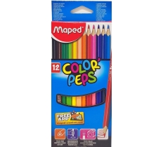 Maped Color'Peps Colour Pencils 12 Pack