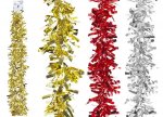 Thick 11cm Christmas Tinsel 1.8m ( Assorted Colours )