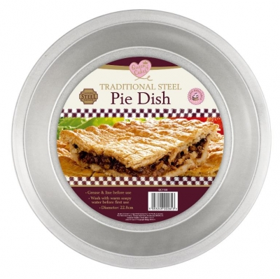 Steel Pie Dish