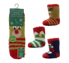 Babies Christmas Cosy Design Socks