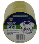 Clear Tape 1" X 4 Pack