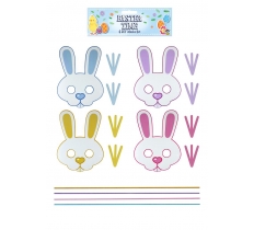 Easter Mask Craft DIY 12Pc Set