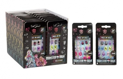 Monster High Press On Nails 24pc