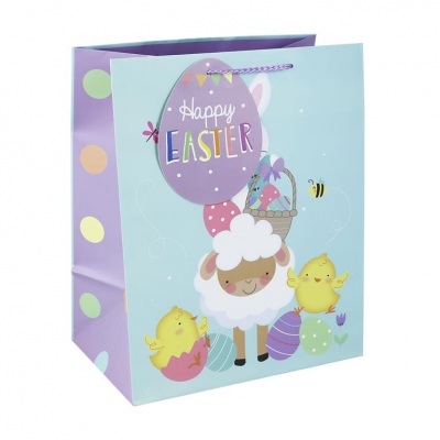 Easter Cute Egg Hunt Large Bag