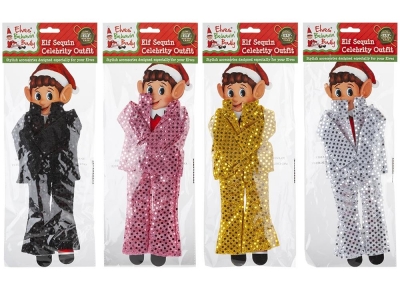 Elf Sequin Celebrity Dress Up Outfit