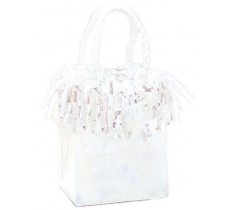 Mini Gift Bag Balloon Weight Iridescent