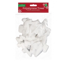 Assorted Polystyrene Christmas Trees