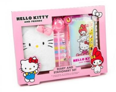 Hello Kitty Stationery And Accessory Set