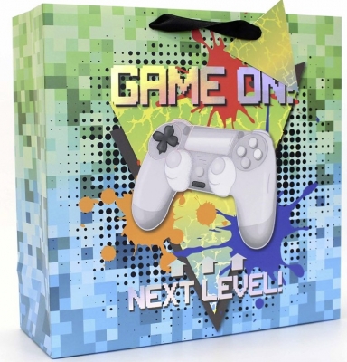 Gift Bag Gaming Square Jumbo ( 42.5 X 42.5 X 18cm )