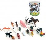 Farm Animal Tub 17pc