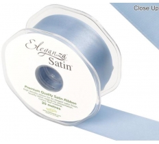 Eleganza Double Faced Satin 38mm X 20M Light Blue No25