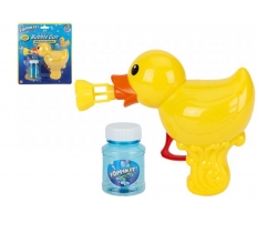 15 x 7cm Duck Friction Bubble Gun