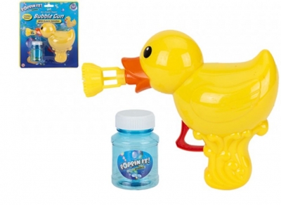 15 x 7cm Duck Friction Bubble Gun