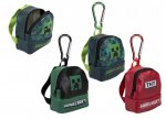 Minecraft Micro Backpack Bag Clip 10cm 3 Assorted