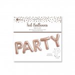 Party Foil Balloon Rose Gold