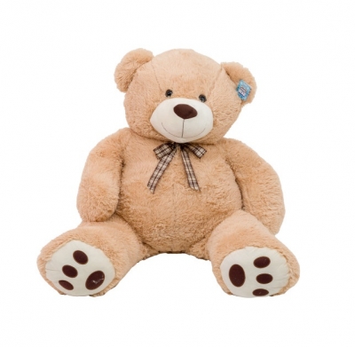 Deluxe Giant Plush 53" Beige Bear