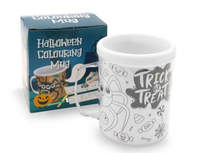 Halloween Colour In Your Own Mug