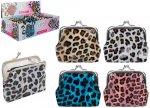 Animal Print Coin Purse 4 Assorted