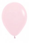 Sempertex 12" Pastel Matte Pink Latex Balloons 12 Pack