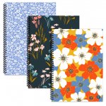 Floral 20x28cm Spiral Notebook