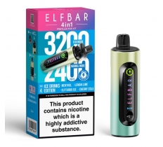 Elf Bar 4 In 1 Vape Prefilled Pod Kit Ice Drinks Edition