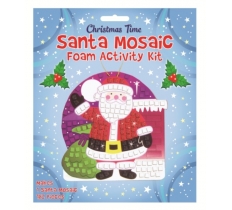 MOSAIC SANTA CRAFT KIT