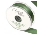 Eleganza Double Faced Satin 25mm X 20M Sage Green