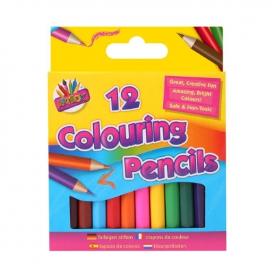 Tallon 12 Half Sized Coloured Pencils