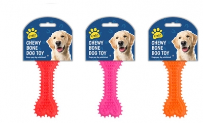 Rubber Bone Dog Toy