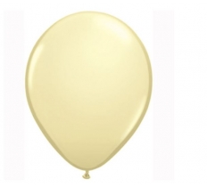 Qualatex 11" Ivory Silk Latex Balloons