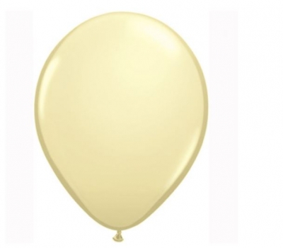 Qualatex 11" Ivory Silk Latex Balloons