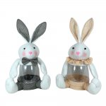 Easter Rabbit Sweet Candy Jar 5" x 11" ( Assorted )