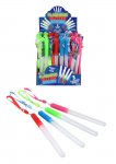 Light Up Flashing Glow Stick 19cm ( Assorted Colours )