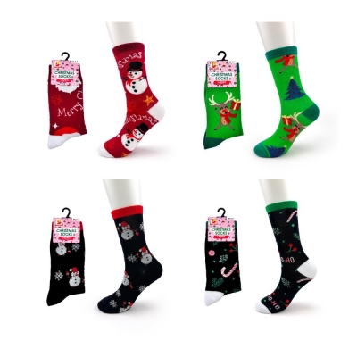 Ladies Christmas Socks