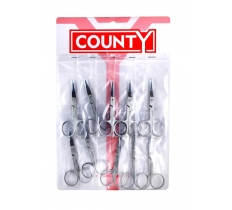 COUNTY NAIL SCISSORS X 10 ( 66p EACH )