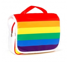 Somewhere Rainbow Hanging Toiletry Makeup Wash Bag