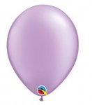 11" Round Pearl Lavender Qualatex Balloons 25 Pack