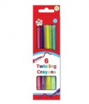 6 Twisting Crayons