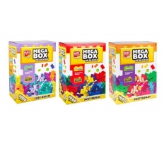 1000 Assorted Blocks- Primary/ Pastel/ Neon